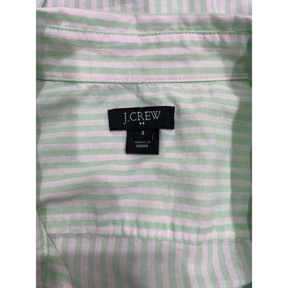 J Crew 100% Cotton Button Up Top Size S - Picture 5 of 7